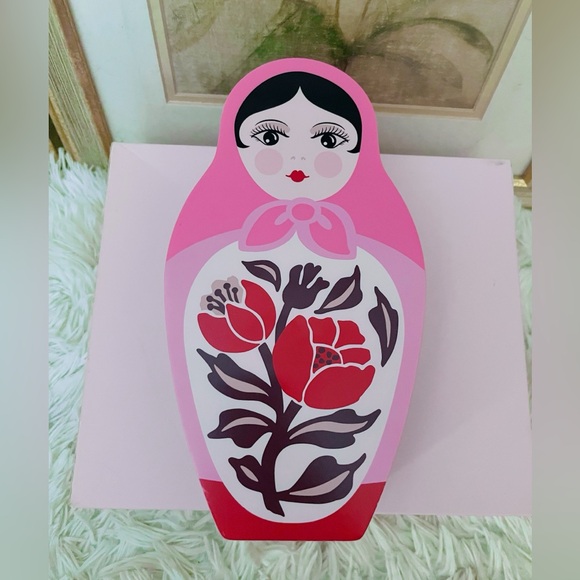 Super rare Kate spade Ohh La La Doll face Matryoshka Doll novelty purse - Picture 5 of 14